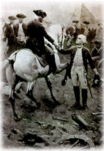 Tadeusz Kosciuszko and George Washington
